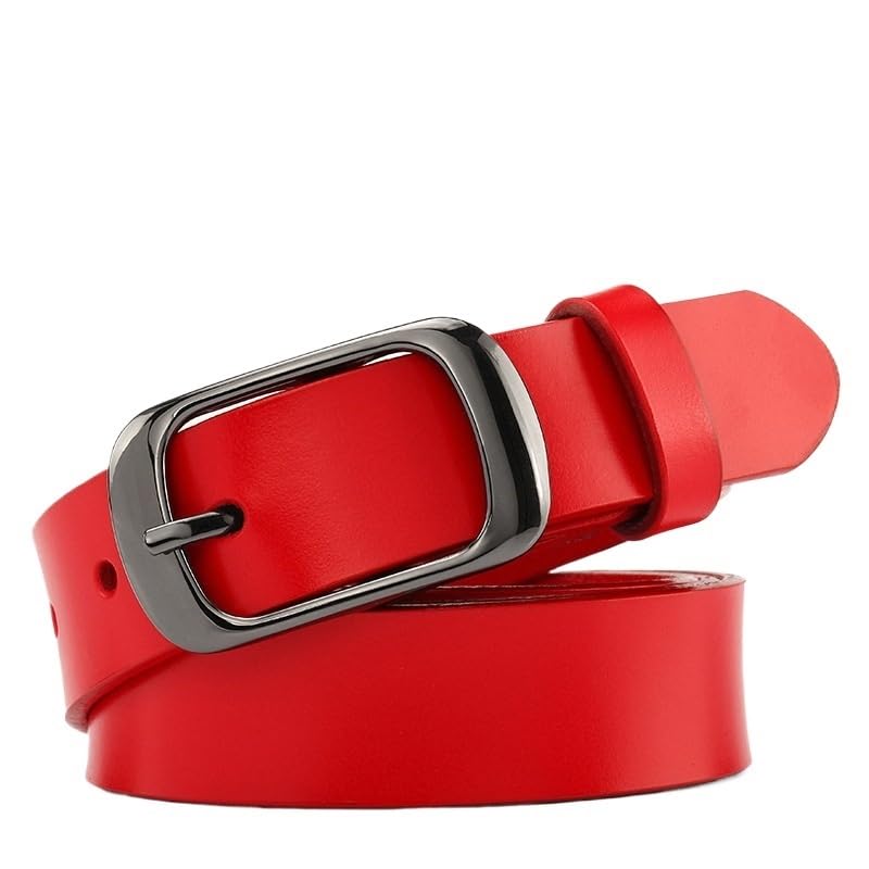 Belts for Women Extended Cowhide Pants Genuine Leather Belts