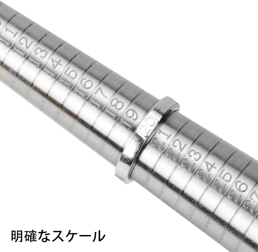 Amazon Co Jp 指輪ゲージ リングゲージ棒 サイズゲージ 日本規格 １号から28号まで 指輪 棒 計測 リングゲージ スティック リングスケール フルサイズ おしゃれセット ハンドメイド サプライズ プレゼント ジュエリー