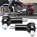 HDMT Passenger Foot Peg Supports Mounts Clevis Kits fits for Harley Softail 2000-2006, Replaces Harley Davidson part #50942-00