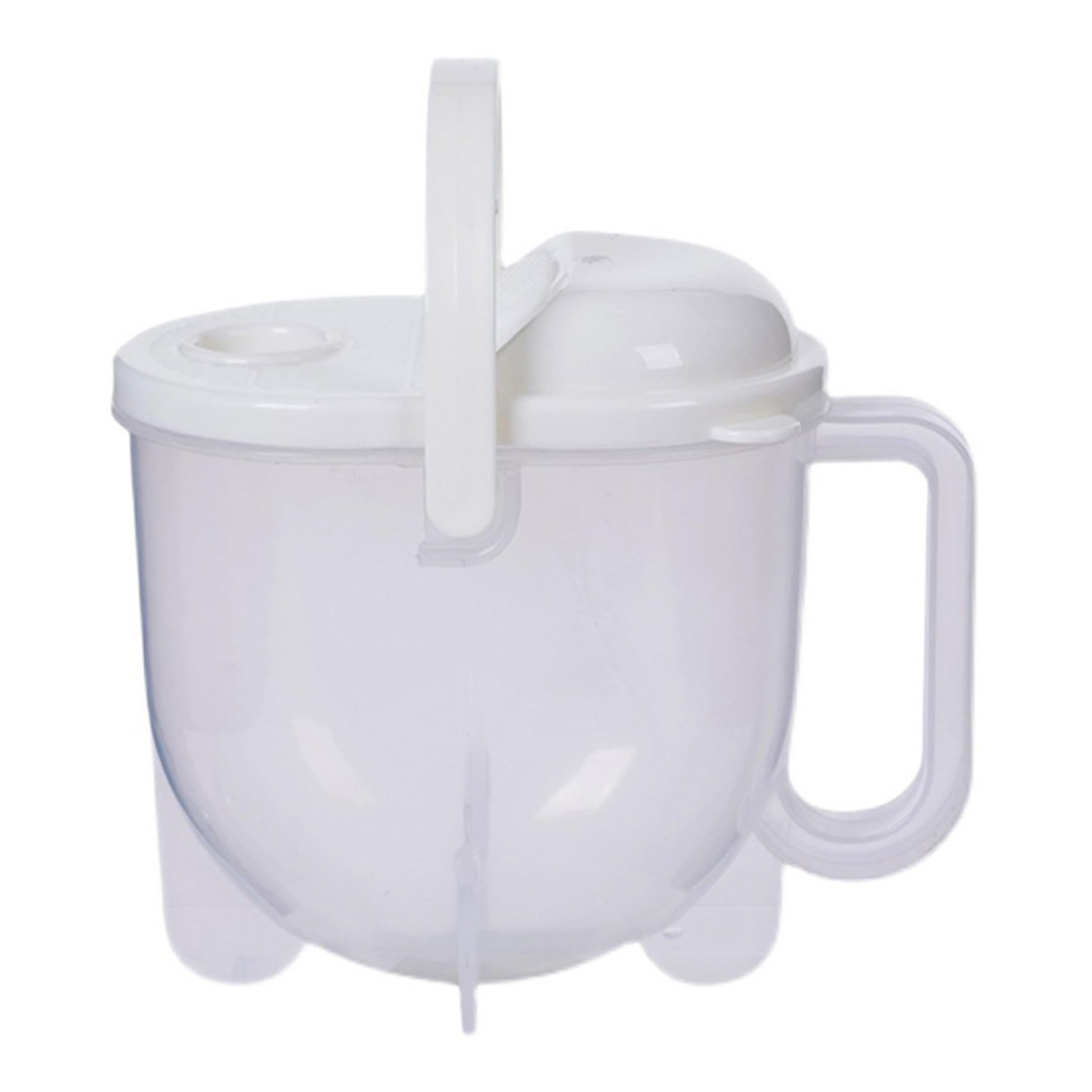 Rice Washer Strainer Bowl No Hand Contact Rice Rinser Food Grade Plastic Colander with Handle for Kitchen Restaurant Strainer, Washer, Washing Bowl, ri