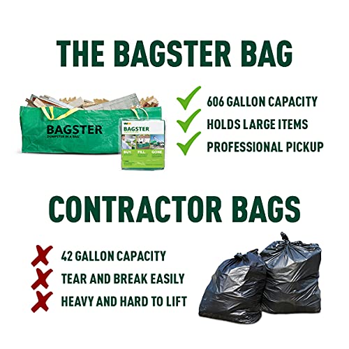 Bagster 3cuyd Dumpster In A Bag Amazon In Home Kitchen