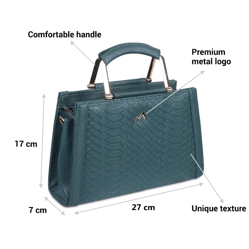 Image of Metro Women Textured Top-Handle Bag