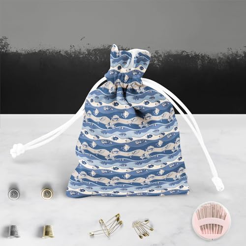 Image of ArtzFolio Fish Aquarium | Pouch Wrist Potli Bag | Bag for Weddings & Casual Parties