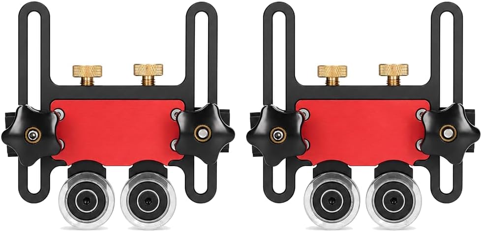 2-Pack Bearing Roller Featherboards for Table Saw, Router Table Band Saw