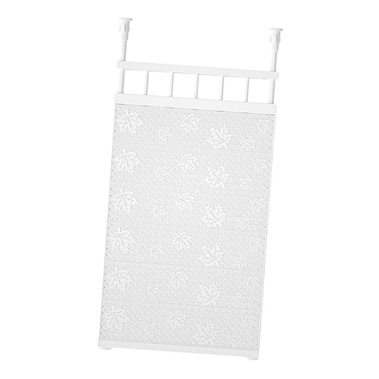 Unomor 1pc Retractable Shelf Rack Shelf Expandable Closet Organizer Wall Mounting Hanging Shelves for Wardrobe Partiti