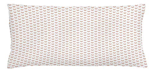 Lunarable Baseball Throw Pillow Cushion Cover, Crossed Bats with Balls Boys Design Cartoon American Sports Theme, Decorative Square Accent Pillow Case, 36