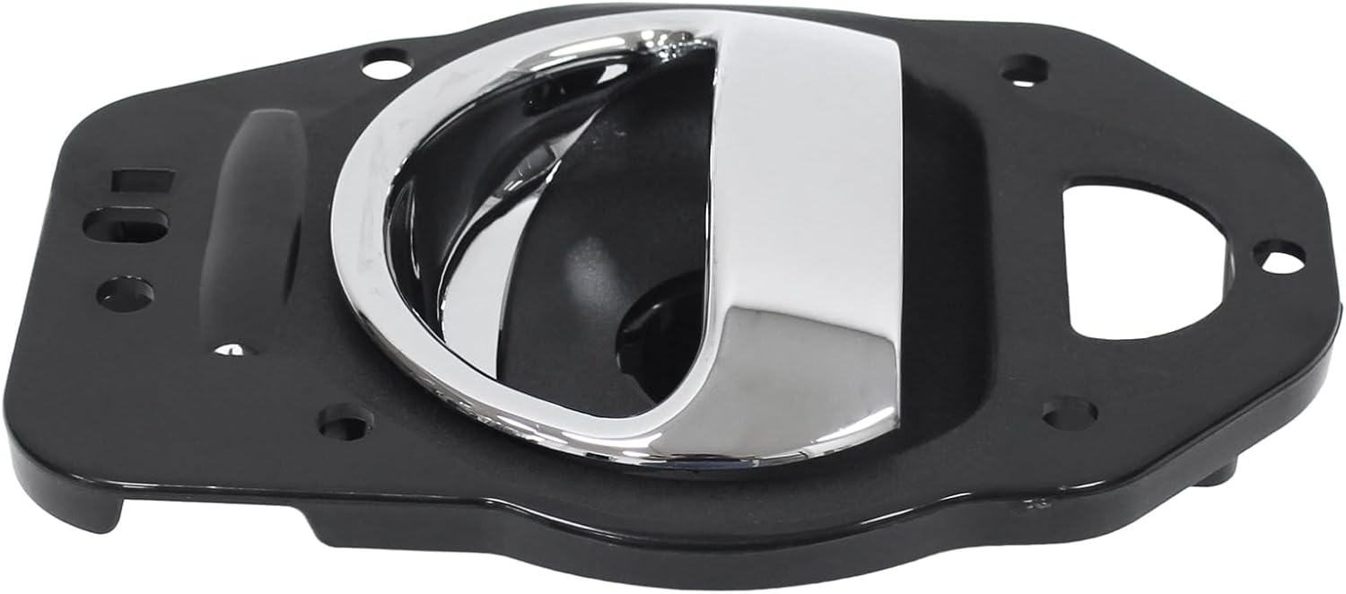 MOTOKU Left Driver and Right Passenger Side Interior Door Handle with Chrome Trim for Chevrolet HHR 2006-2011