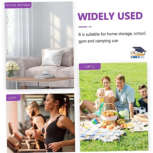 CLISPEED Large Capacity Tote Handbag for Books and Stationery Canvas Book Carrier for School Travel Shopping and Daily Use Stylish and Design3