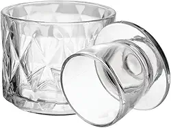 LYOR - Manteigueira Francesa Diamond 9,5cm x 9,5cm x 8,5cm Vidro