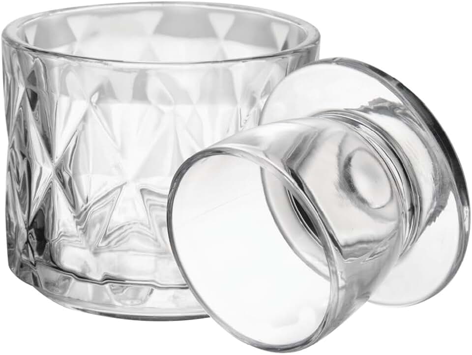 LYOR - Manteigueira Francesa Diamond 9,5cm x 9,5cm x 8,5cm Vidro