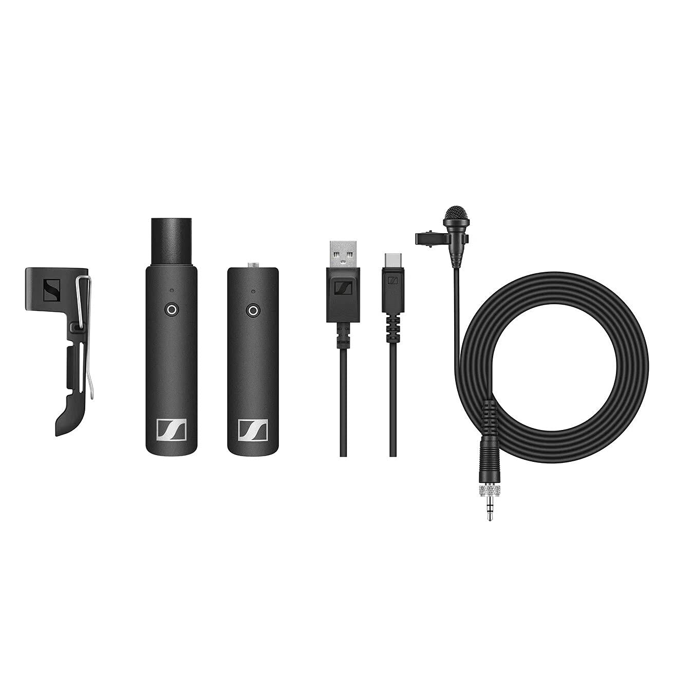 Sennheiser XSW-D Lavalier Set Wireless Microphone System | ME2-II Omni Lavalier Mic | Plug-and-Play 2.4 GHz Digital Transm...