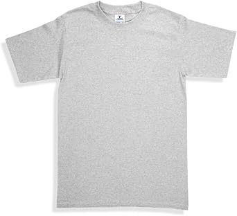 Yazbek Mens Heavy Weight 5.9-Ounce Crew Neck Short Sleeve T-Shirt