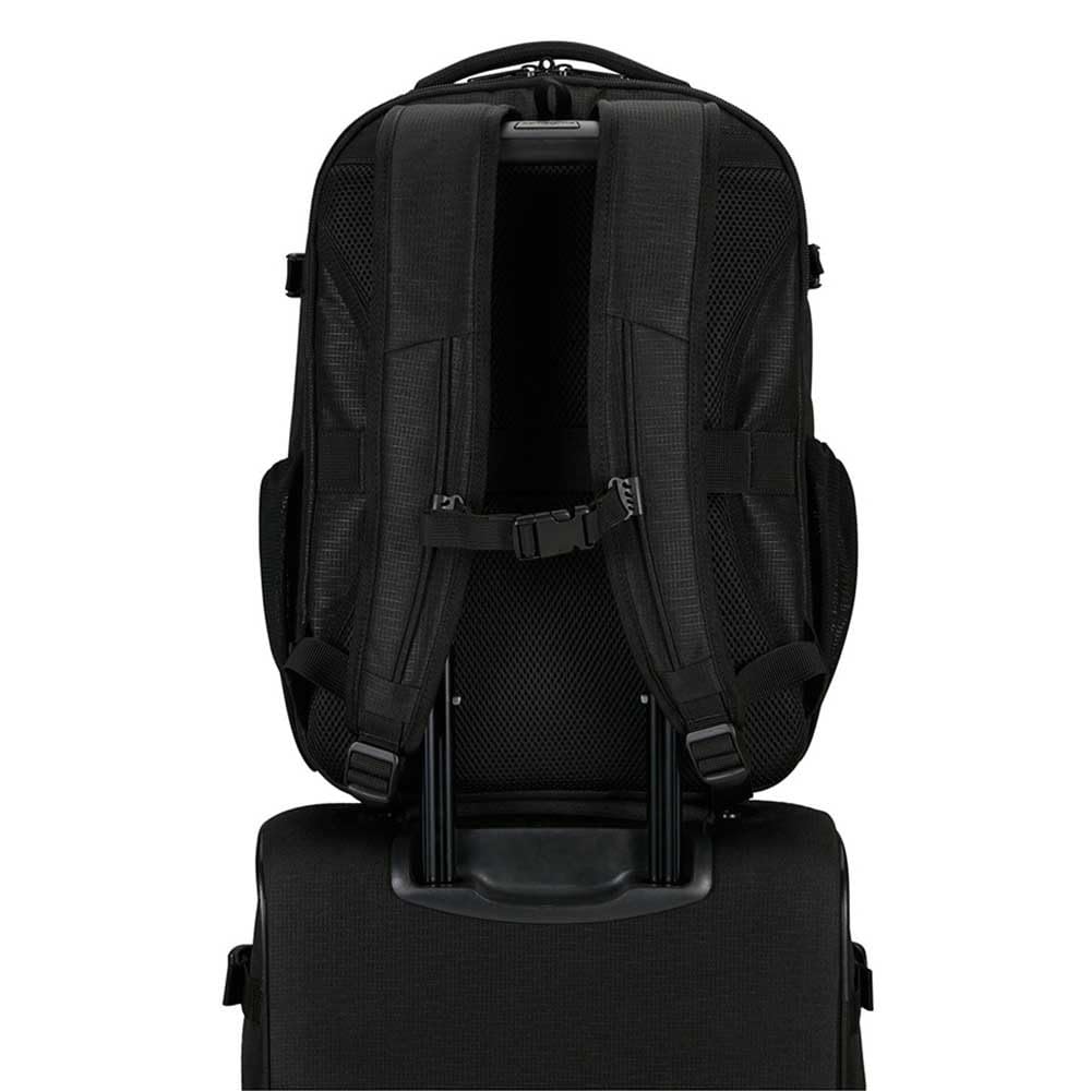 Samsonite Roader - Zaino per laptop da 15,6 pollici, 44 cm, 24 L, nero (Deep Black)