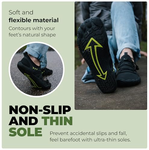 Caspian Adventure HF - Outdoor Non - Slip Barefoot Shoes, Wide Toe Box, Lightweight and Breathable Quick Dry Daily Footwear Unisex3