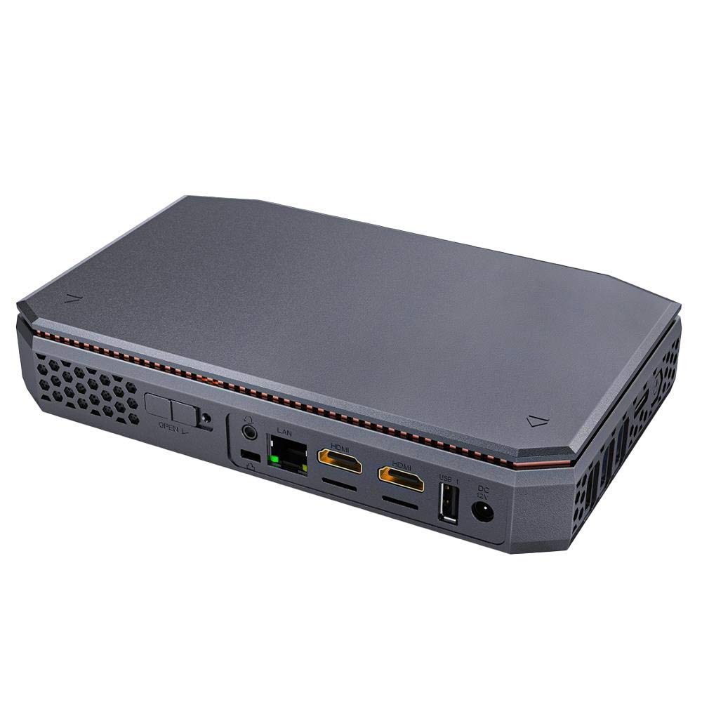 DroiX T12 Windows 10 AMD Mini Computer with AMD A4-7210 Processor, 8GB RAM, 128GB Storage, Wi-Fi and Dual-HDMI Output [DX-T12-8-64]