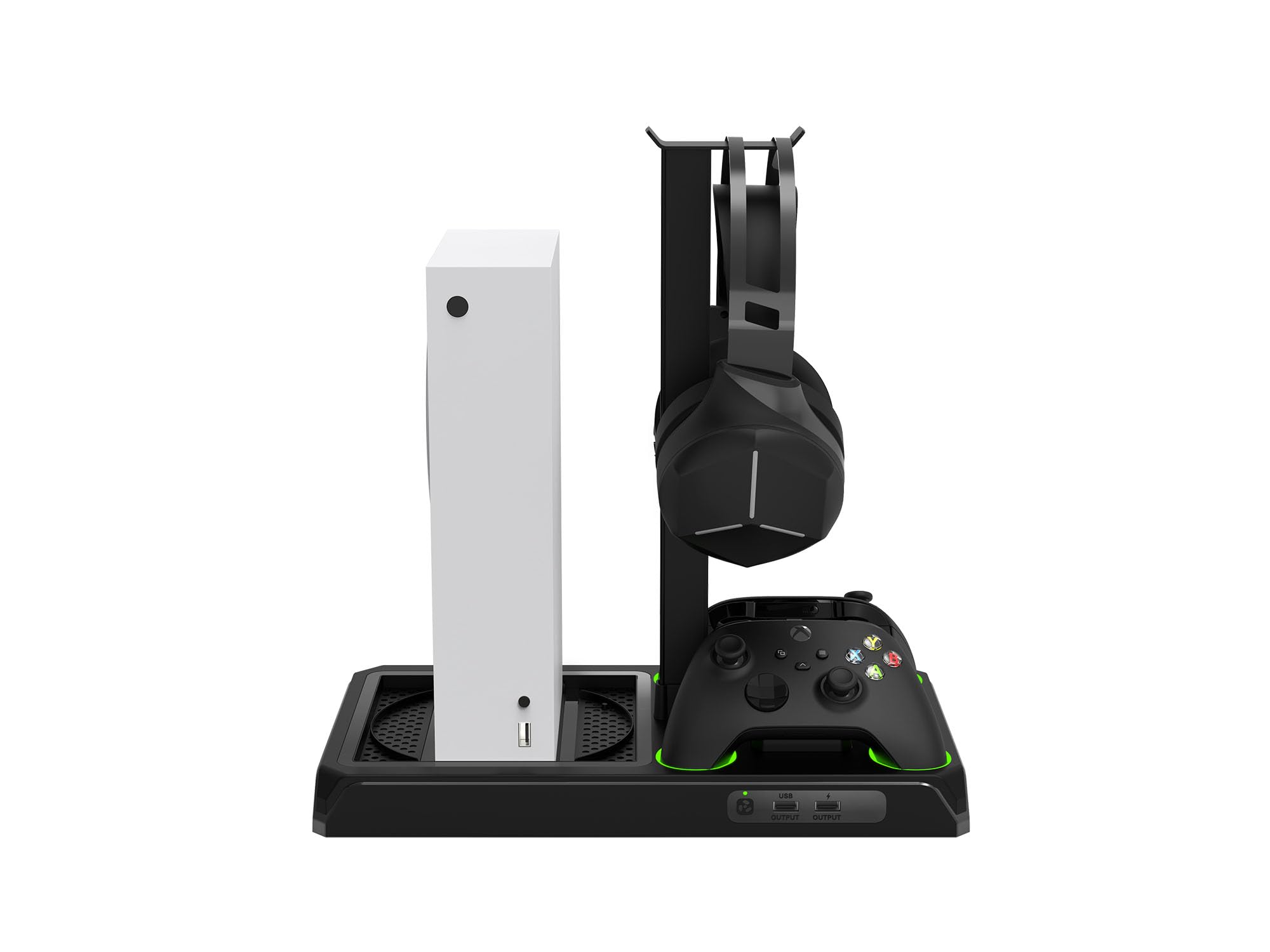 Imp Gaming DLX Twin Charging Tower with Cooling Fans & Game Storage Stand Xbox Series X