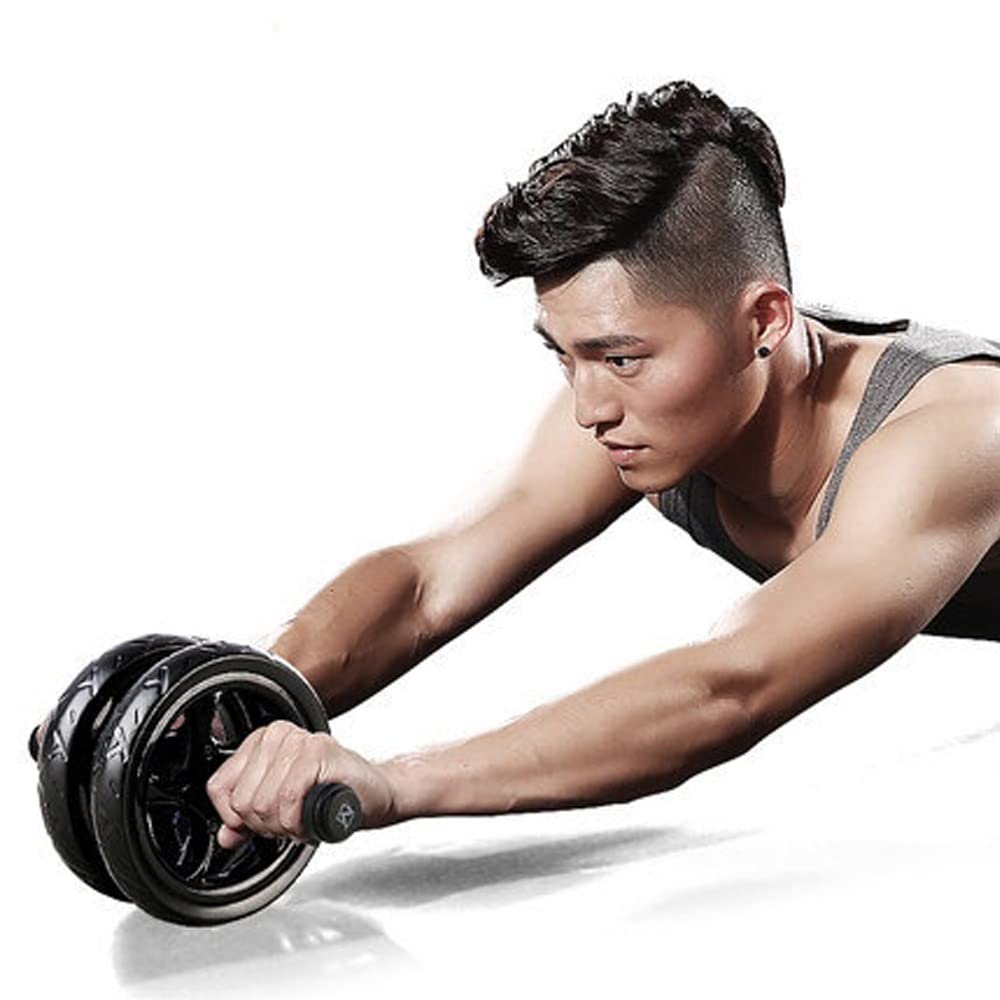 Abs Rad -Rutschrad mit Mattenruhe Big Wheel Bauchmuskel Trainer for Fitness ABS CORE Training Training Home Fitness Fitness Bauchrad Trainer