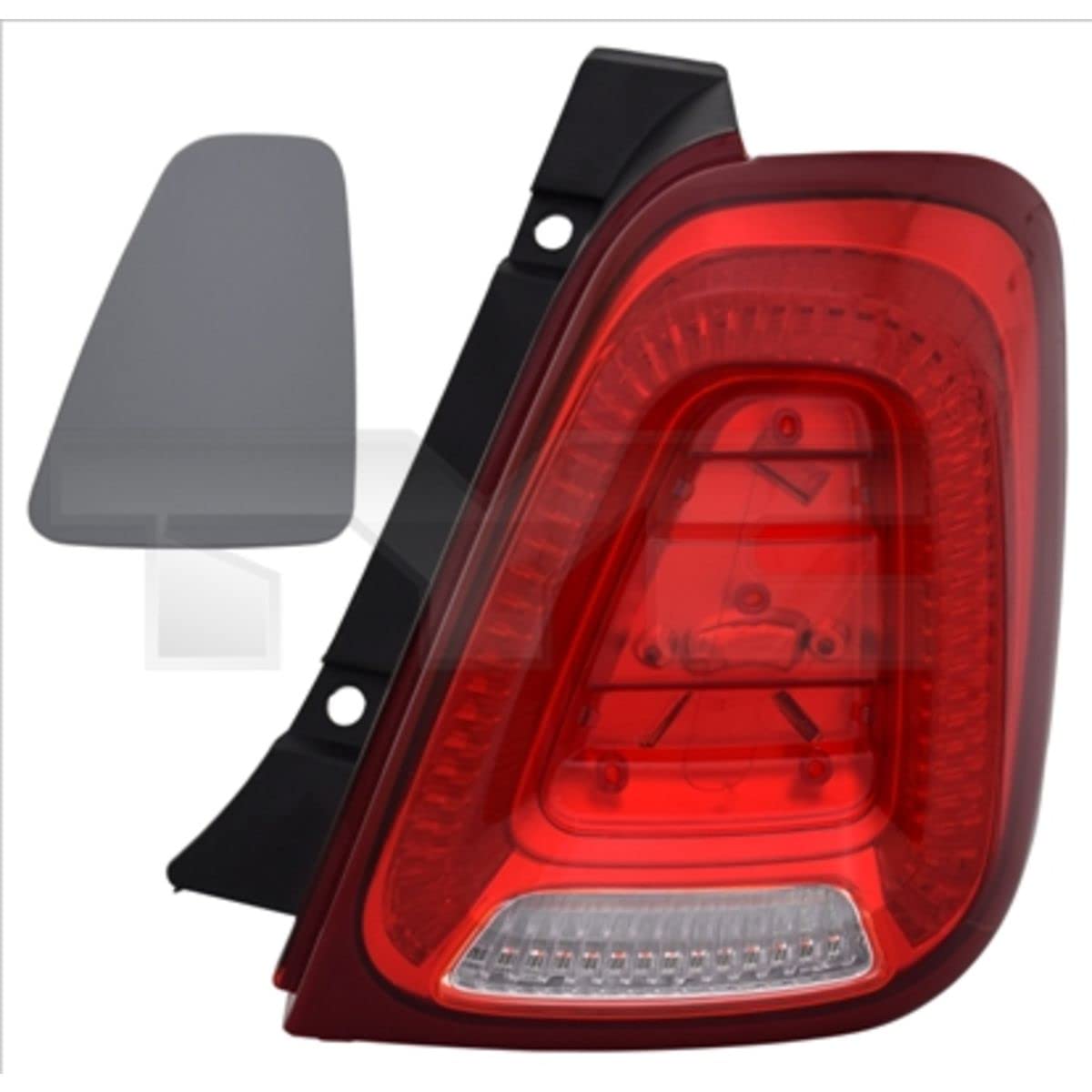 TYC Luce posteriore 11-14114-01-2 Compatibile con: FIAT 500
