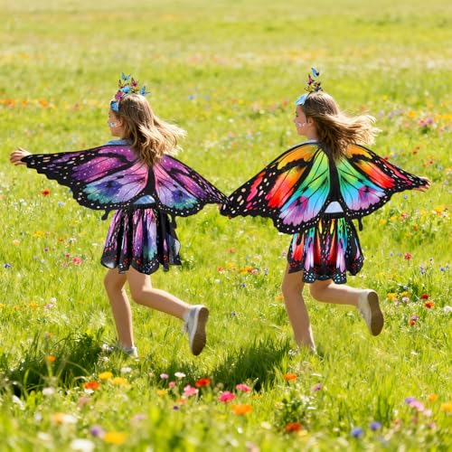 5PCS Disfraz de Mariposa para Niñas miniatura 6