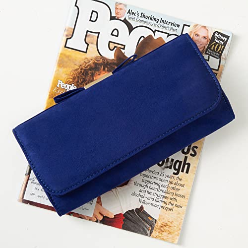 Image of JNB Faux Microsuede Envelope Clutch