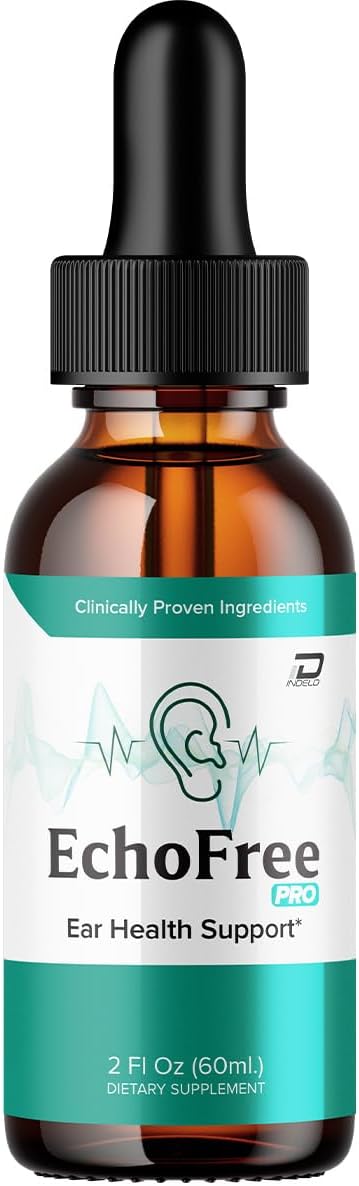 Echo Free Drops - EchoFree Pro 24, Echo Free Pro Liquid Ear Ringing Relief, EchoFree Comentarios (1 Pack &ndash; 1 Mes de Suministro)