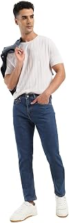 Levi's Men's 512 Slim Tapered Fit Mid Rise Blue Jeans Price In India
