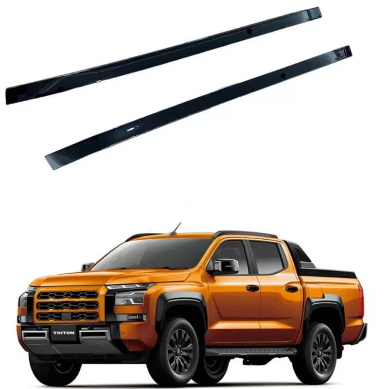 Roof Rail Aluminum Roof Rail Racks Side Rail Bar for Mitsubishi Triton L200 LC2T 2023 2024