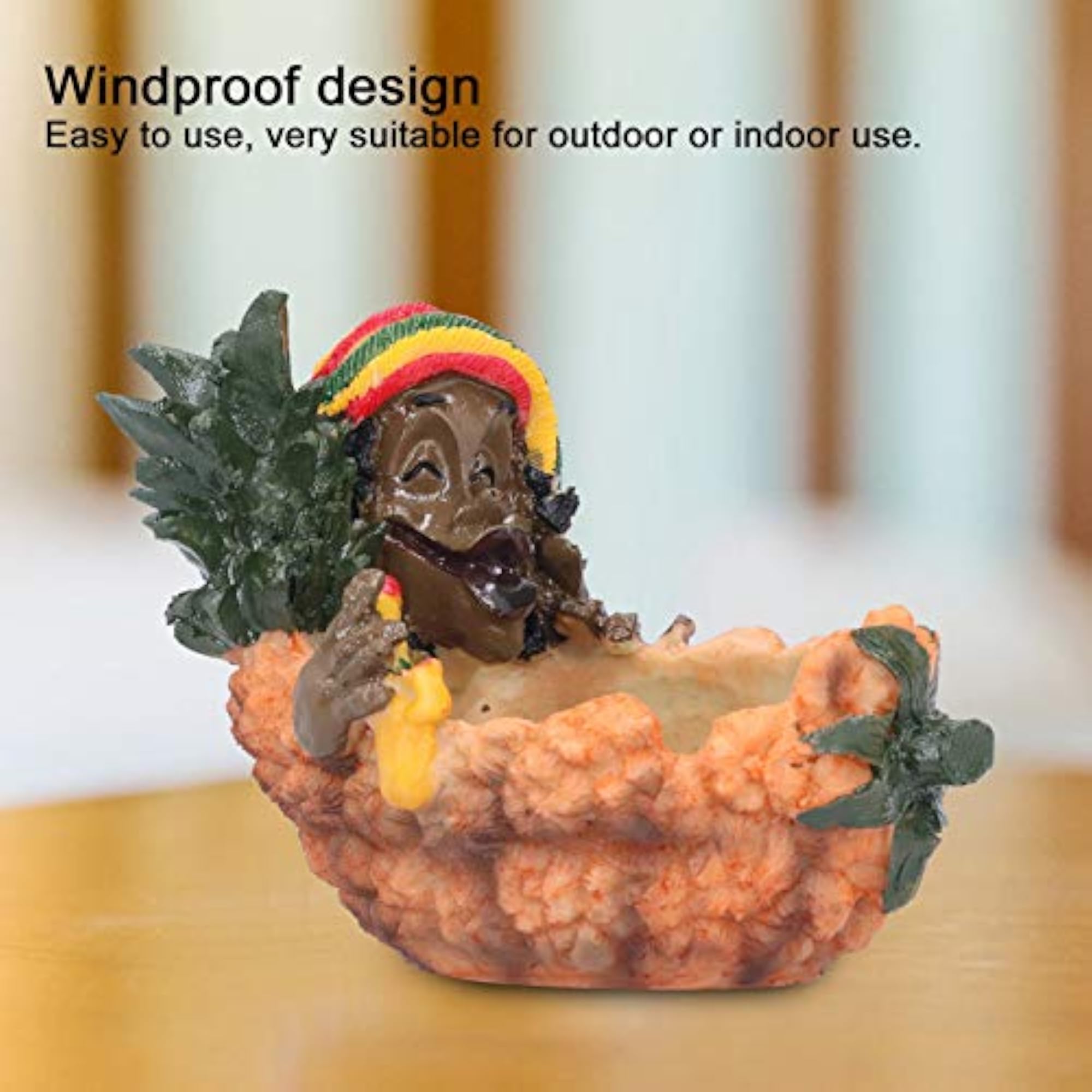 Lightweight Resin Smoking Ashtray