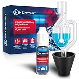 Heimwert Zylinderkopfdichtung Tester ohne Herumschrauberei - extrem günstiger und zuverlässiger Kühlmittel Dichtheitstest per Farbwechsel - co2 Tester Kühlwasser u Zylinderkopf KFZ u Motorrad (10 ml)