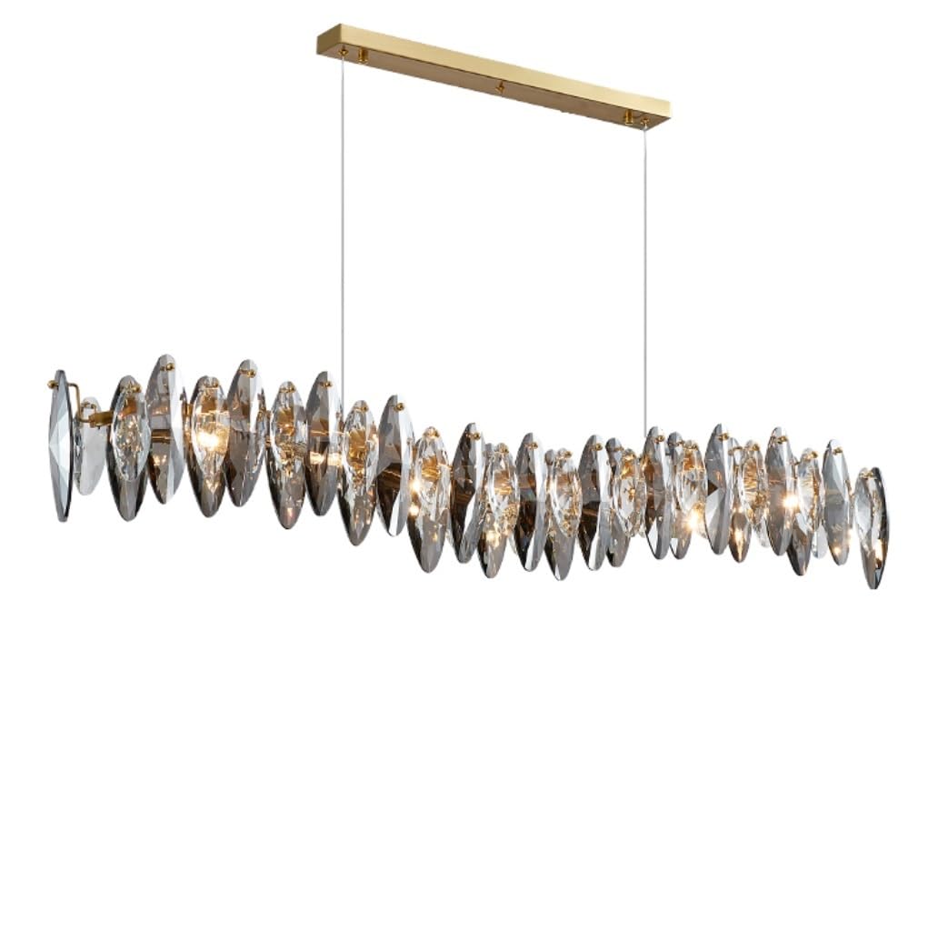 CVdrtyED Kitchen Chandeliers Ceiling Light Simple Chandelier Ceiling Light Decorative Modern Crystal Hanging Lamp Lighting Home Decor Hanging Lamp