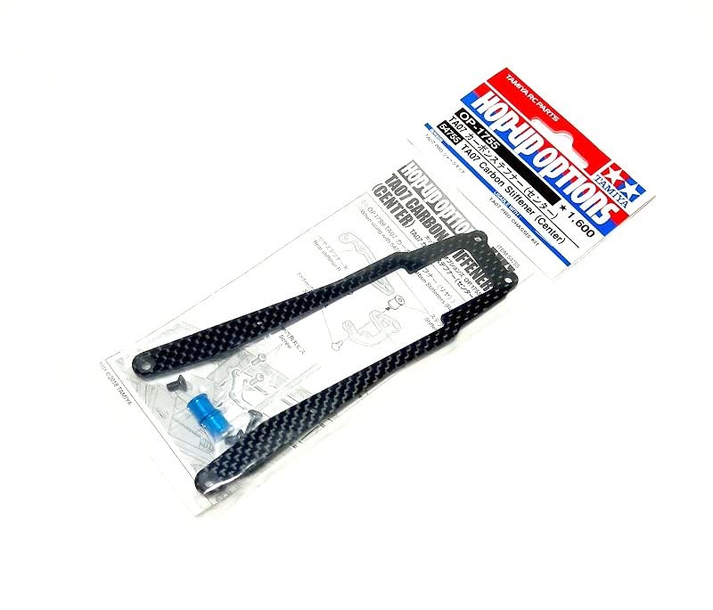 TAMIYA 54755 soluciona la torsion de chasis TA07 Carbon Stiffener Center