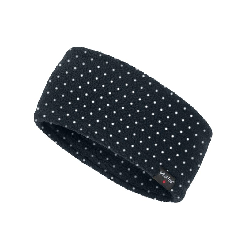 Polar Feet Stretchy Fleece Headband for Men Women Soft Winter Ear Warmer