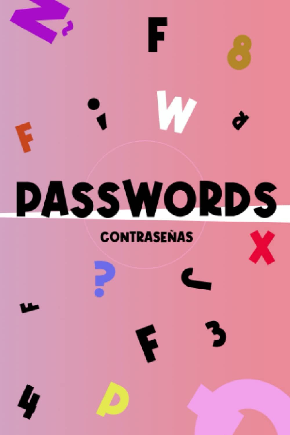 Passwords: cuaderno para apuntes