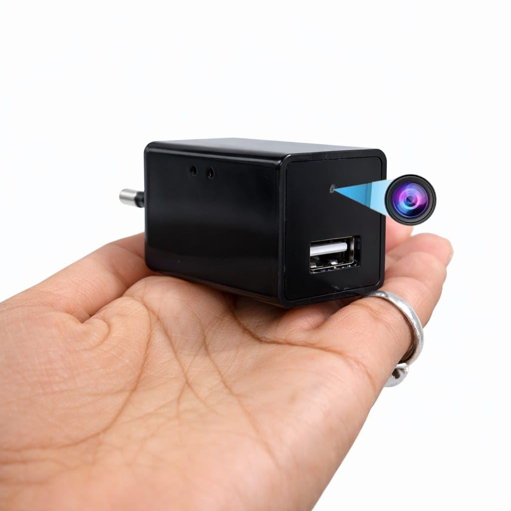 SAFETYNET 1080P HD USB Charger Camera | Non WiFi Hidden Camera | Direct SD Card Recording | Motion Detection | Loop Recording | Supports 128GB | Plug & Play Security Camera for Home Office Shop-picture-29