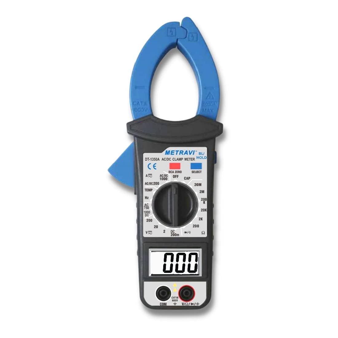 Metravi DT-1350A Digital AC/DC Clamp Meter 1000A with full-function overload protection and host of features (B0839JQ4G2) Amazon Price History, Amazon Price Tracker
