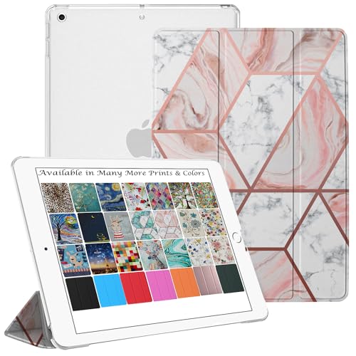 Image of DuraSafe Cases for iPad Mini 4th Gen Hard Back Printed Case A1538 MK6K2HN /A MK6J2HN /A MK6L2HN /A A1550 MK9J2HN /A MK9H2HN /A MK9P2HN /A MK9Q2HN /A MK9N2HN /A MK882HN /A MK862HN /A MK872HN /A - Marble Pink