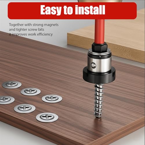 Ebksqs 5 Stück Trockenbau Bit Mit Tiefenanschlag - Magnetische PH2 Bits Für Rigips & Gipskarton