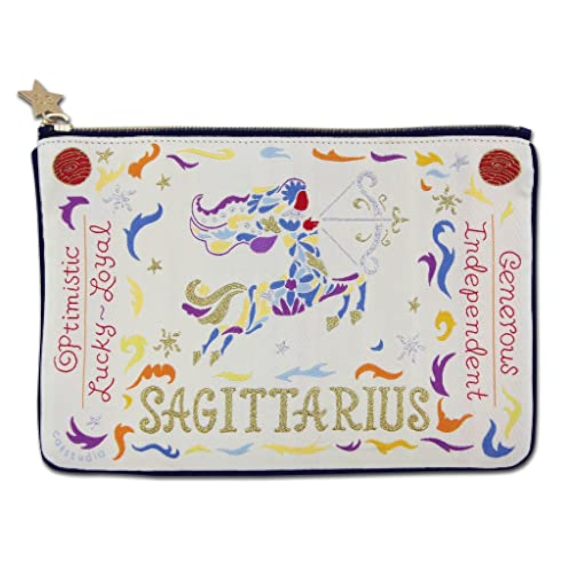 Sagittarius Astrology Zip Pouch & Coin Purse