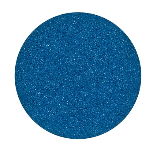 Image of RUPES 9.DA40H /6 Pack of 12 Blue D-A Coarse Cutting Foam Pads 40mm | Ideal for Paint Correction & Gloss Enhancement | Mild to Severe Defect Removal | Compatible with 1.5 inch Backing Plate
