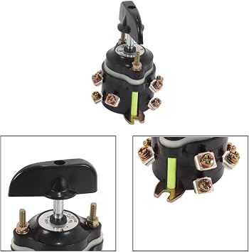 3 Speed Forward Reverse Switch 380V 10A 3 Gear for Electric Bicycles Quad ATVs Bicycle Taxi Accessories