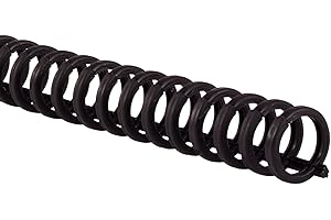 Swingline Binding Spines/Spirals/Coils - 1/2" Diameter, 85 Sheet Capacity, ProClick, Black, 25 Pack