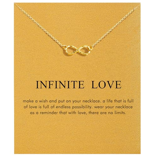 Baydurcan Infinity Necklace for Women Dainty Infinity Jewelry for Women