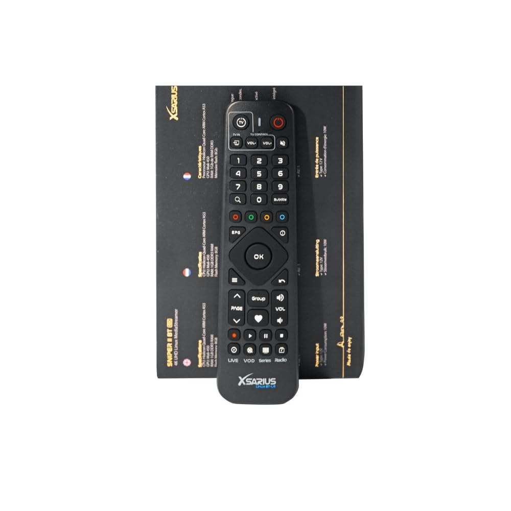 Xsarius Sniper 2 Bluetooth 4K - UHD Linux OTT Mediastreamer