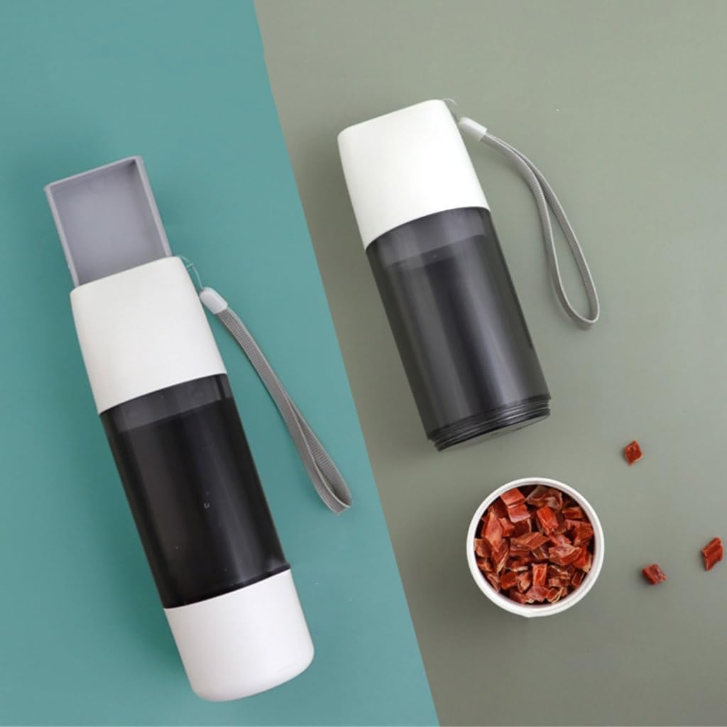 XAGMODSHN Foldable Dog Water Food Container Pet Drink Bottle Outdoor Travel WaterDispenser Large Capacity Puppy Hiking Dishware