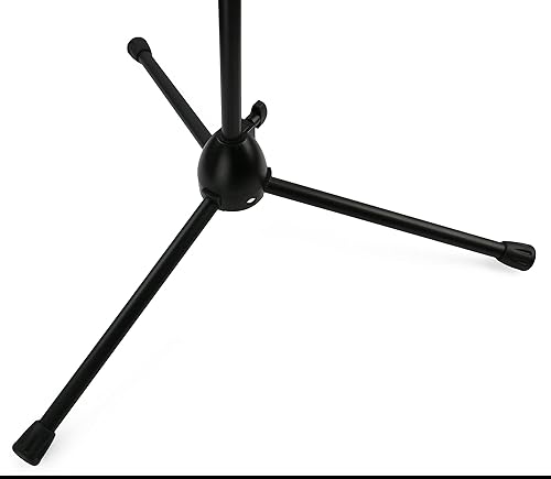 Miniatura 6 de Gearlux Soporte de micrófono de trípode con base de trípode, altura ajustable de hasta 60 pulgadas, paquete de 4 unidades