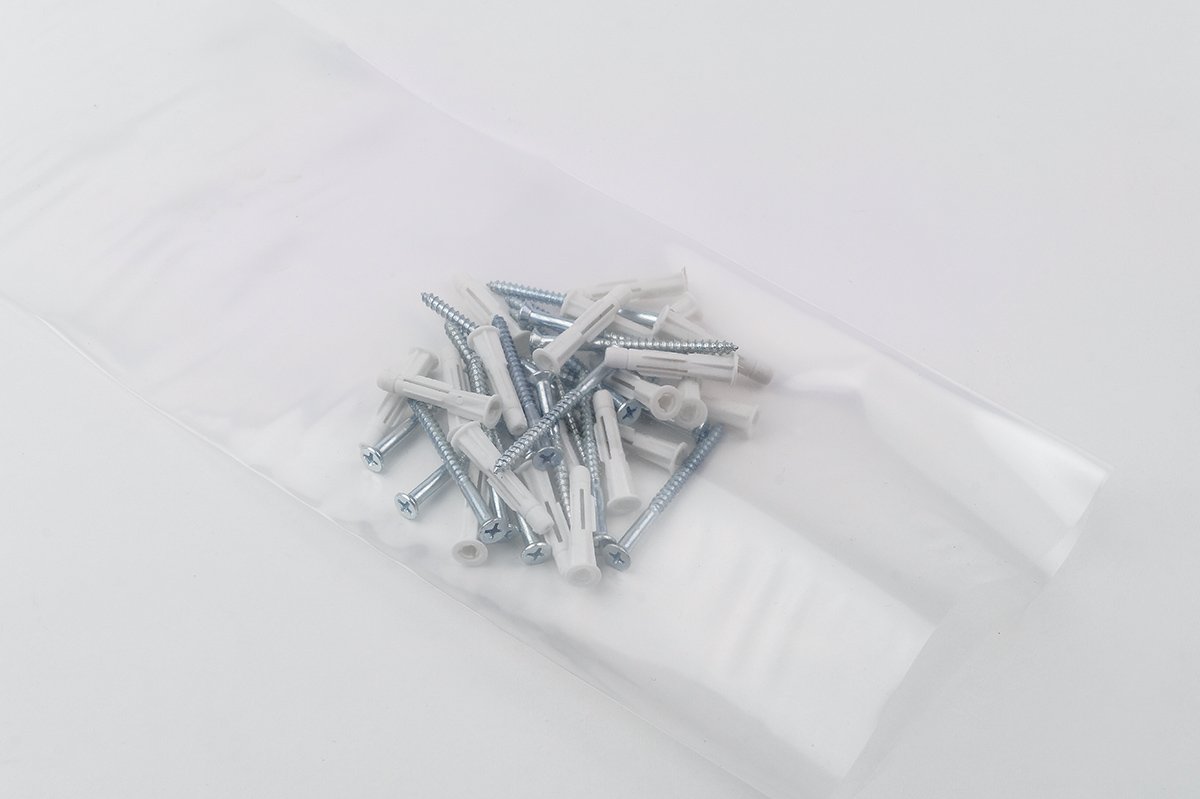 LDPE Schlauchfolie auf Rolle 500m Lauflänge, 400mm breit, 50my stark, transparent und scannerlesbar, lebensmittelechte Beutelfolie