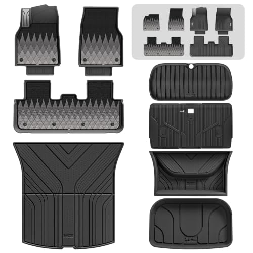 Tapis Tesla Model Y Juniper pour vos sorties en famille et voyages en montagne