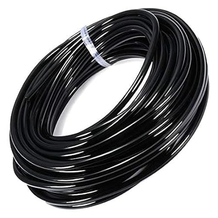 BIO BLOOMS AGRO INDIA PRIVATE LIMITED Drip Irrigation 16Mm Main Supply Line Pipe with Drip Holes - 20 Meters