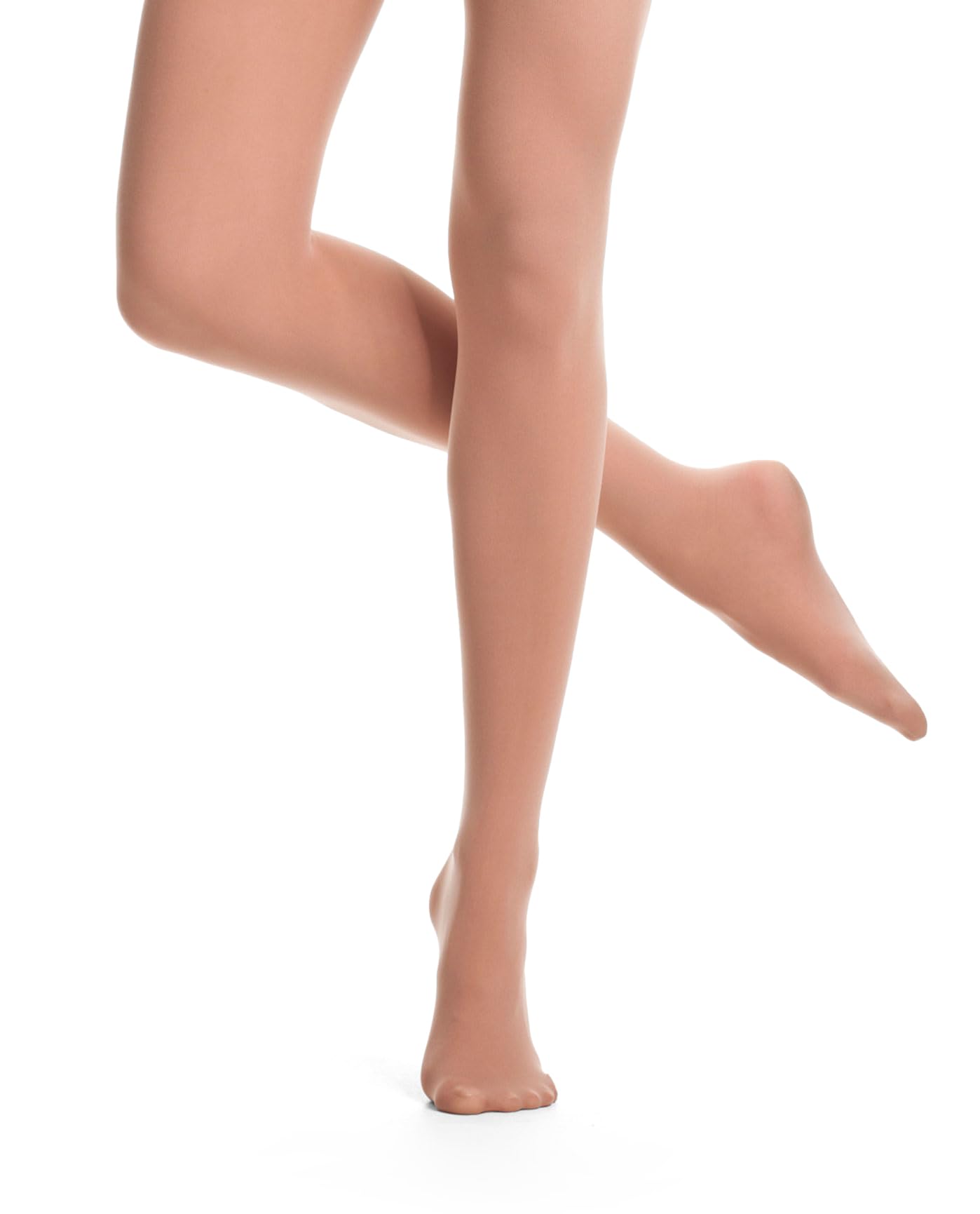 Womens Ultrasoft Microfiber Footed Tight, Classic Light Toast, D