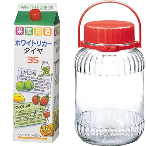 Amazon.co.jp: 【梅酒作りにおすすめ】果実酒用ホワイトリカー 1800ml